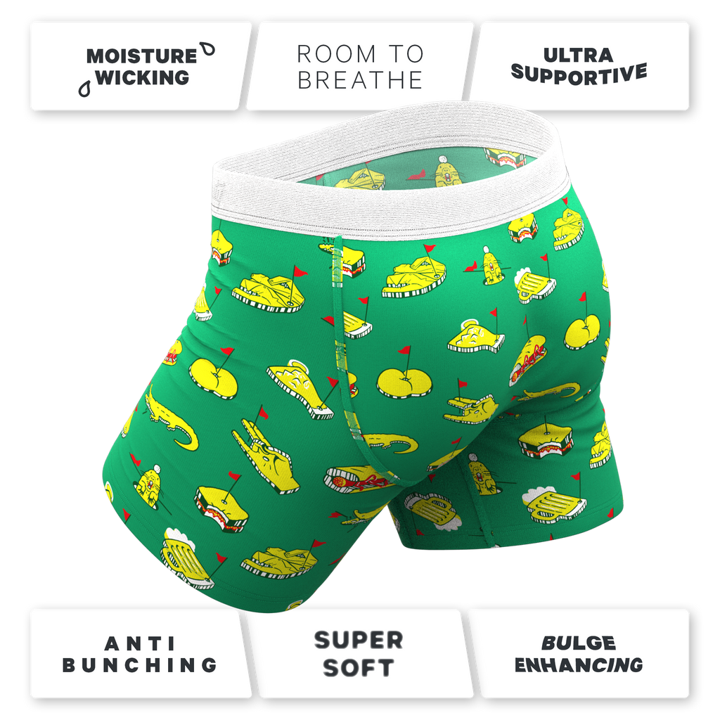 The 19th Hole | Golf Tournament Holes Ball Hammock® Pouch Underwear With Fly - Shinesty