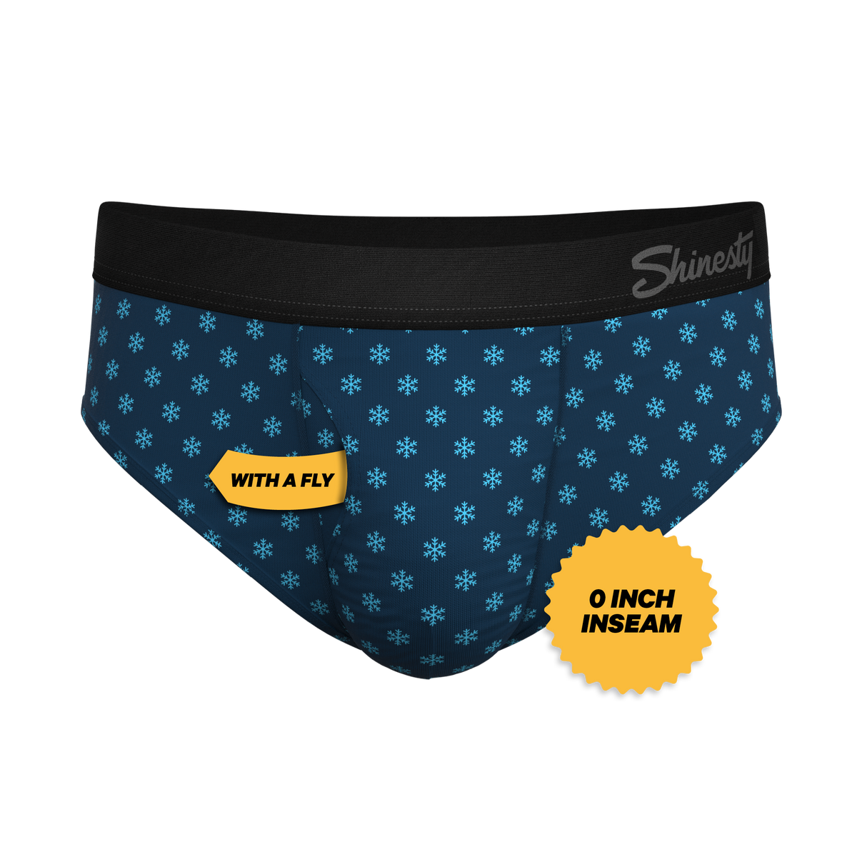 The Avalanche | Color Changing Snowflake Ball Hammock® Pouch Underwear Briefs - Shinesty
