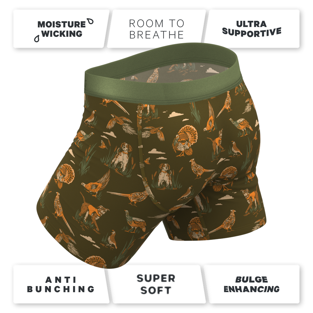 The Avian Crew | Hunting Ball Hammock® Pouch Underwear With Fly - Shinesty