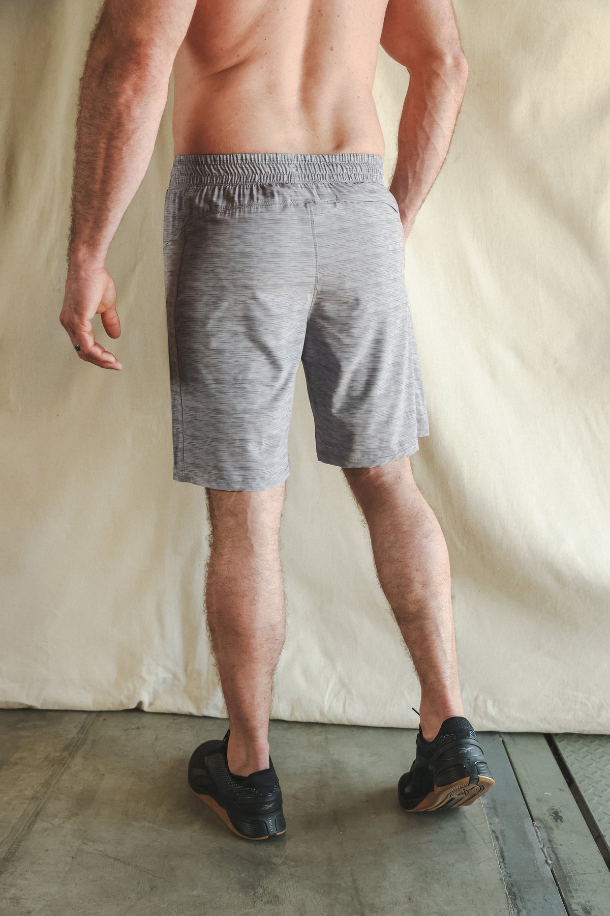 The Junk Trunks | Grey Ball Hammock® 9 Inch Athletic Shorts - Shinesty