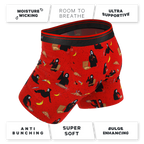 The BOOty Call | Grim Reaper Ball Hammock® Pouch Underwear With Fly - Shinesty
