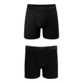 The Threat Level Midnight | Black Father Son With Fly Ball Hammock® Pouch Underwear 2 Pack - Shinesty