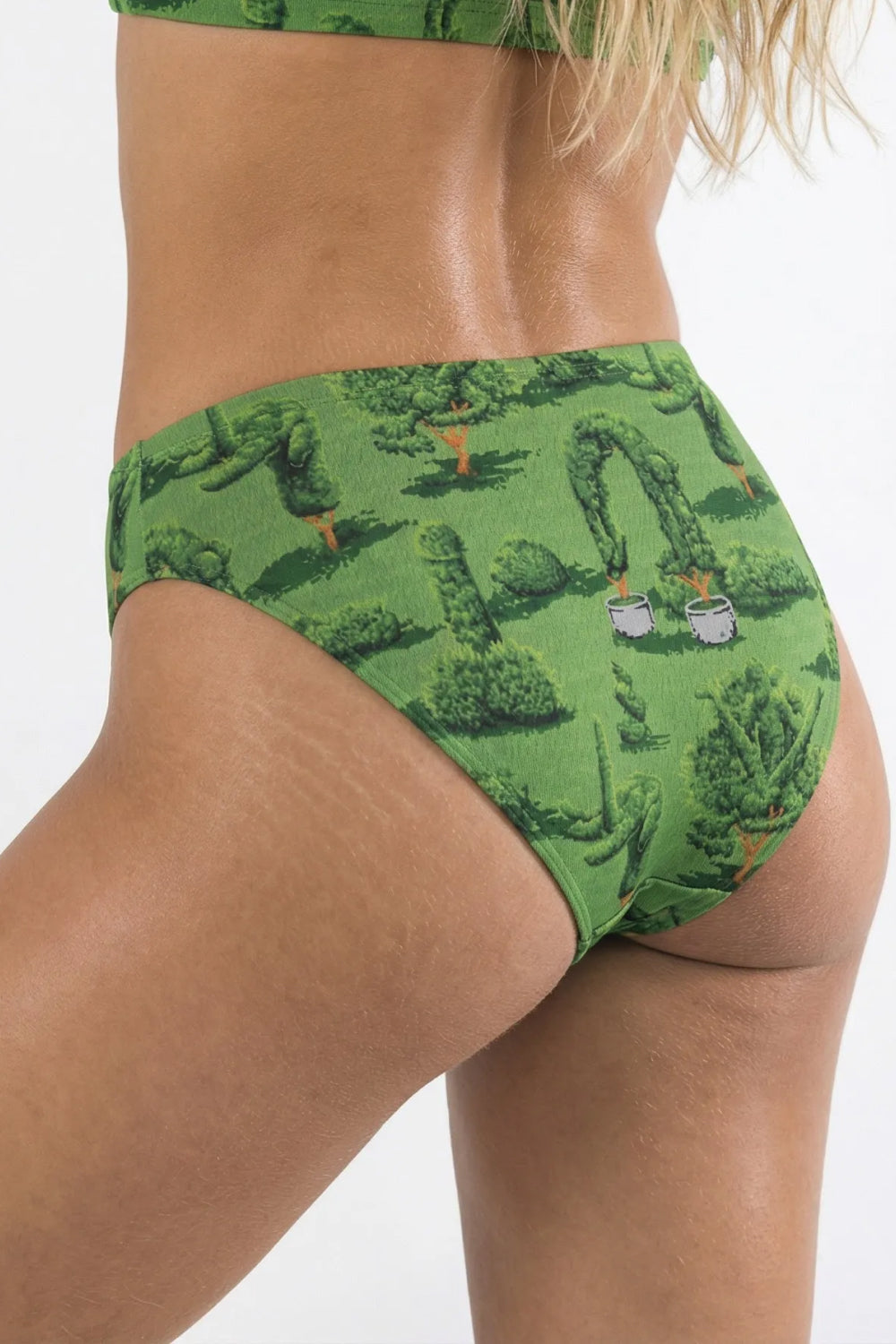 The Full Bush Bush Club | Naughty Landscaping Modal Bikini Underwear - Shinesty
