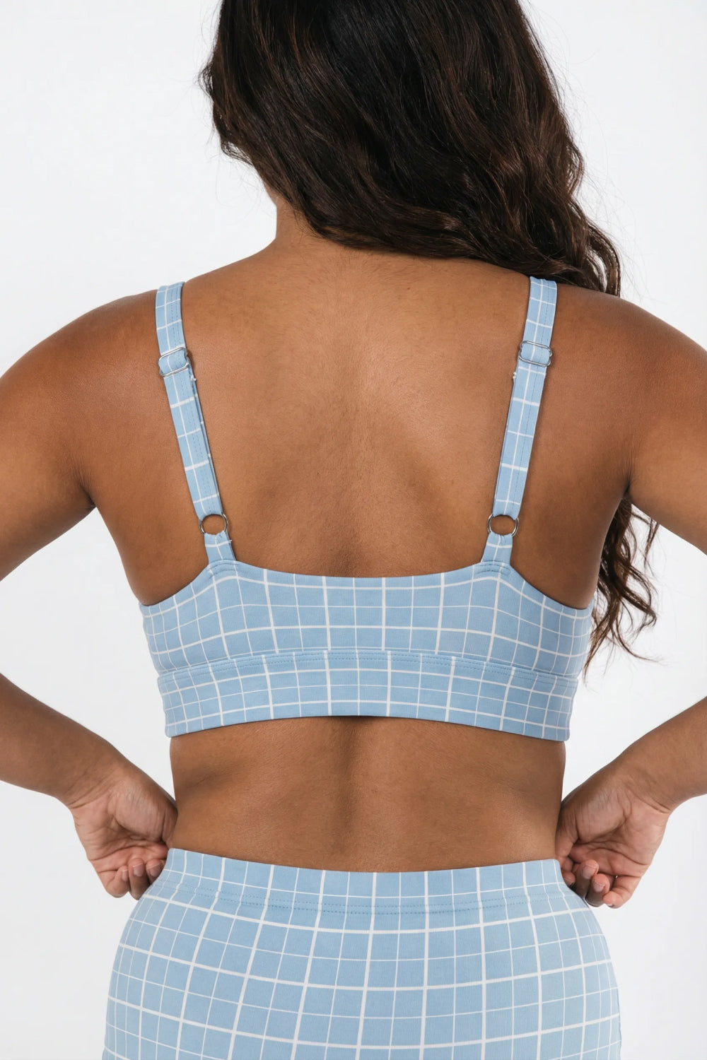 The Spick & Span | Window Pane Plaid Boob Hammock™ Plunge Bralette - Shinesty