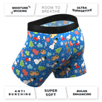 The Baked Goodies | Christmas Cookies Ball Hammock® Pouch Underwear With Fly - Shinesty