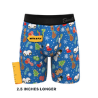 The Baked Goodies | Christmas Cookies Ball Hammock® Boxer - Long Leg - Shinesty