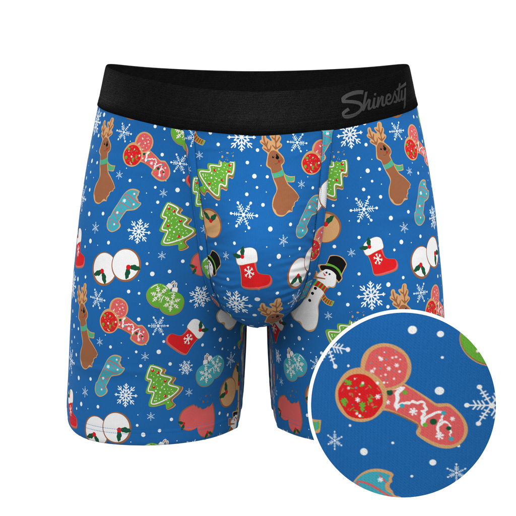 The Baked Goodies | Christmas Cookies Ball Hammock® Pouch Underwear - Shinesty