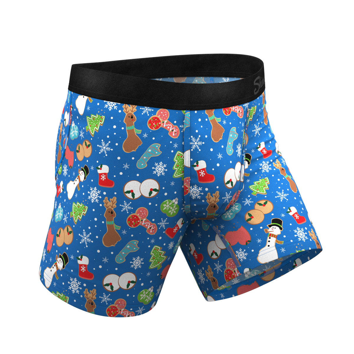 The Baked Goodies | Christmas Cookies Ball Hammock® Pouch Underwear - Shinesty