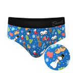 The Baked Goodies | Christmas Cookies Ball Hammock® Pouch Underwear Briefs - Shinesty