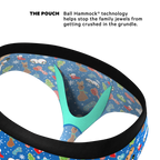 The Baked Goodies | Christmas Cookies Ball Hammock® Pouch Underwear Briefs - Shinesty