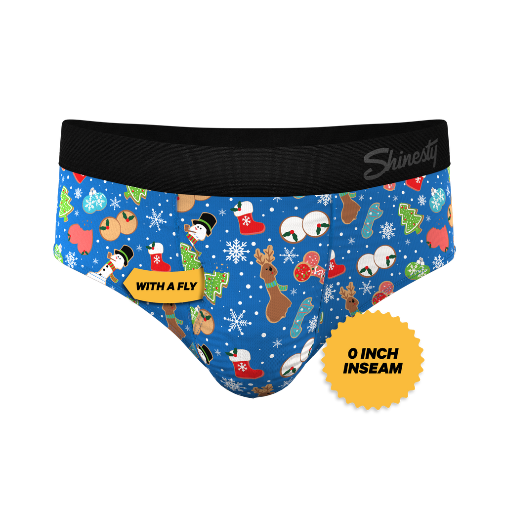 The Baked Goodies | Christmas Cookies Ball Hammock® Pouch Underwear Briefs - Shinesty