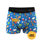 The Baked Goodies | Christmas Cookies Ball Hammock® Pouch Trunks Underwear - Shinesty