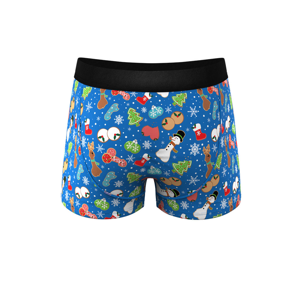 The Baked Goodies | Christmas Cookies Ball Hammock® Pouch Trunks Underwear - Shinesty