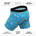 The Balls Voyage | Vasectomy Ball Hammock® Boxer - Long Leg - Shinesty