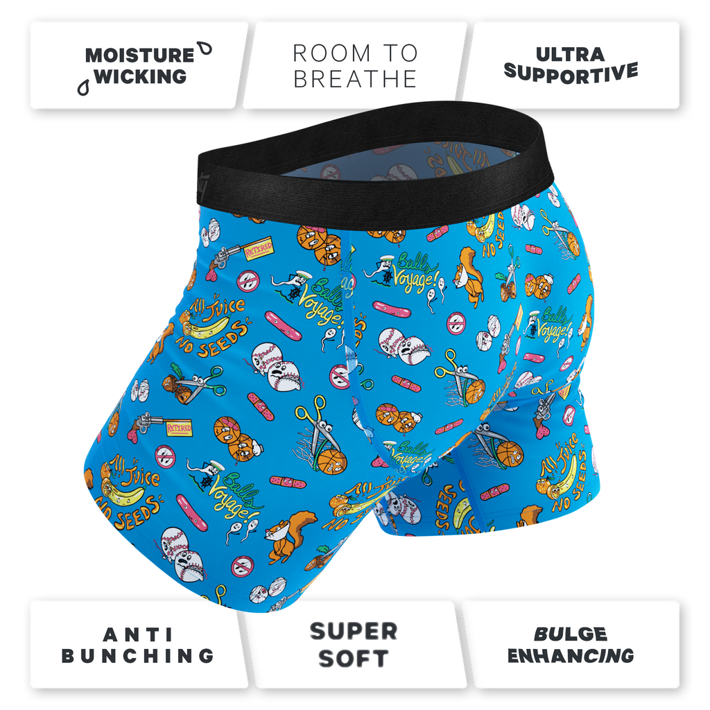 The Balls Voyage | Vasectomy Ball Hammock® Pouch Underwear - Shinesty