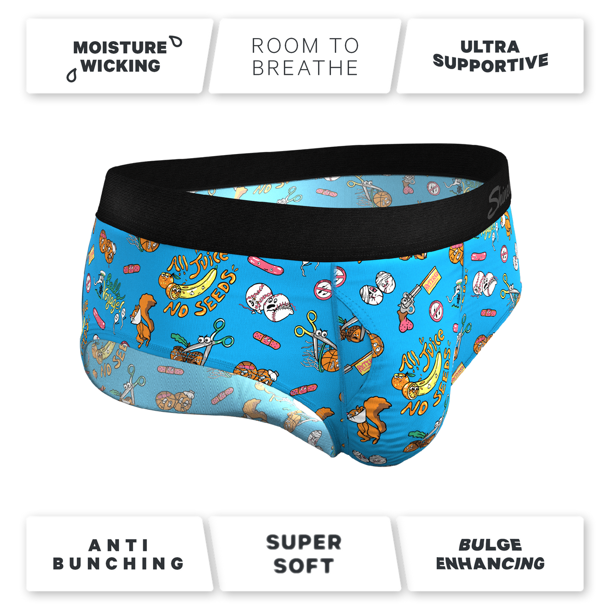 The Balls Voyage | Vasectomy Ball Hammock® Pouch Underwear Briefs - Shinesty