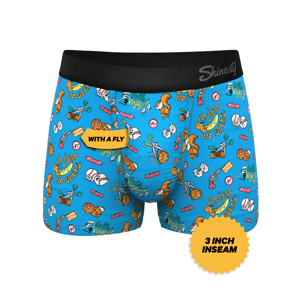 The Balls Voyage | Vasectomy Ball Hammock® Pouch Trunks Underwear - Shinesty