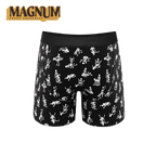 The Bare Back Bones | Glow In The Dark Skeletons Ball Hammock® Magnum Big Pouch Underwear - Shinesty