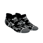 The Bare Back Bones | Skeletons Heel Hammock™ Ankle Socks - Shinesty