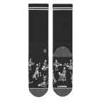 The Bare Back Bones | Skeletons Heel Hammock™ Crew Socks - Shinesty