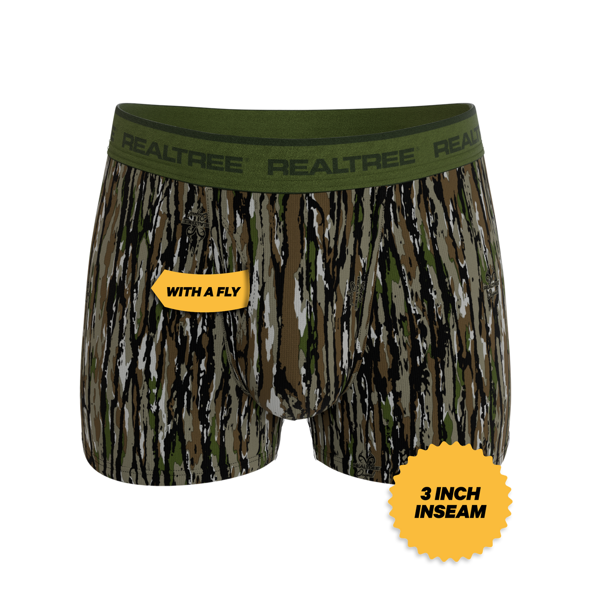 The Barking Up | Realtree x Shinesty Bark Camouflage Ball Hammock® Pouch Trunks Underwear - Shinesty