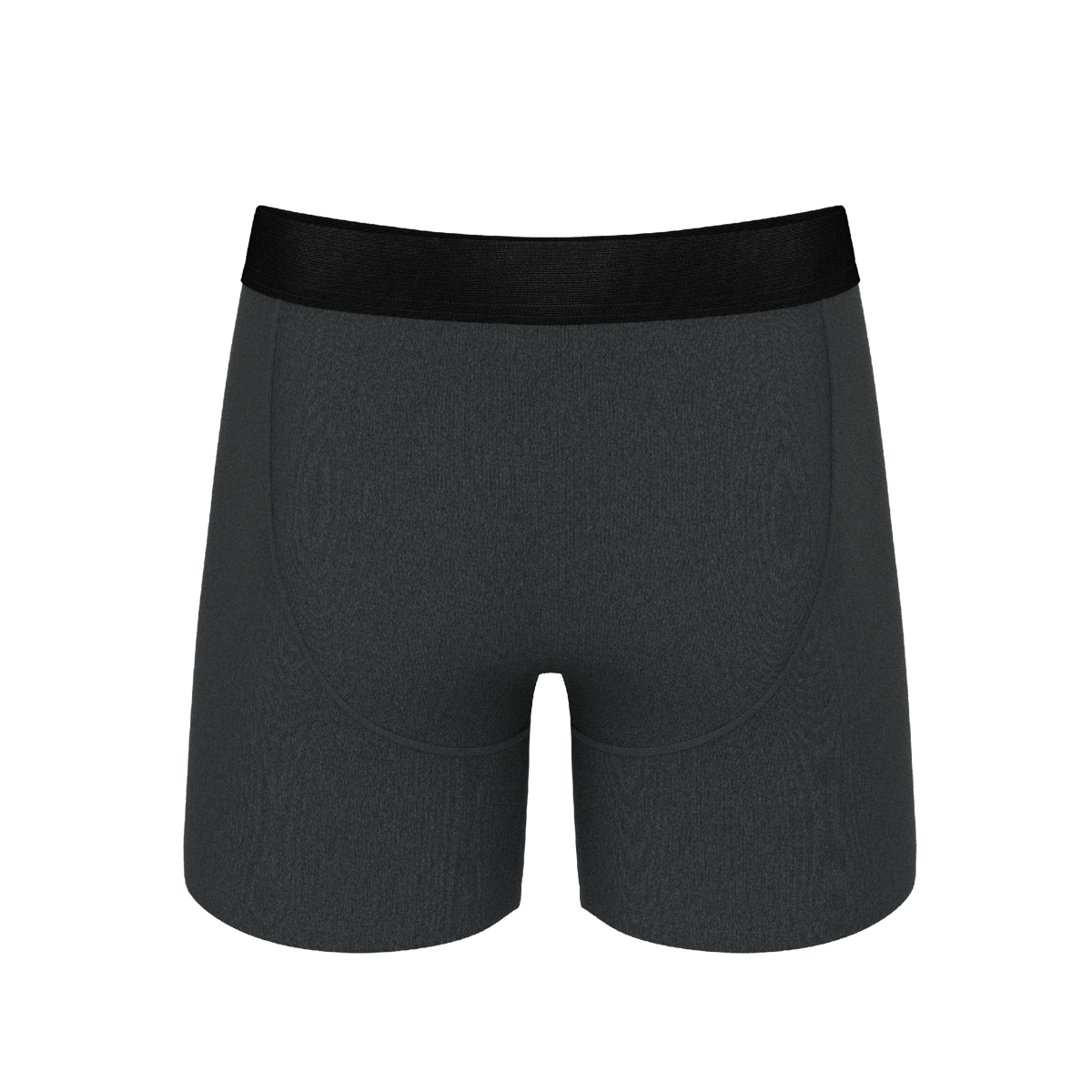 The Basalt | Heather Charcoal Ball Hammock® Pouch Underwear - Shinesty