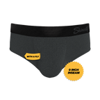 The Basalt | Heather Charcoal Ball Hammock® Pouch Underwear Briefs - Shinesty
