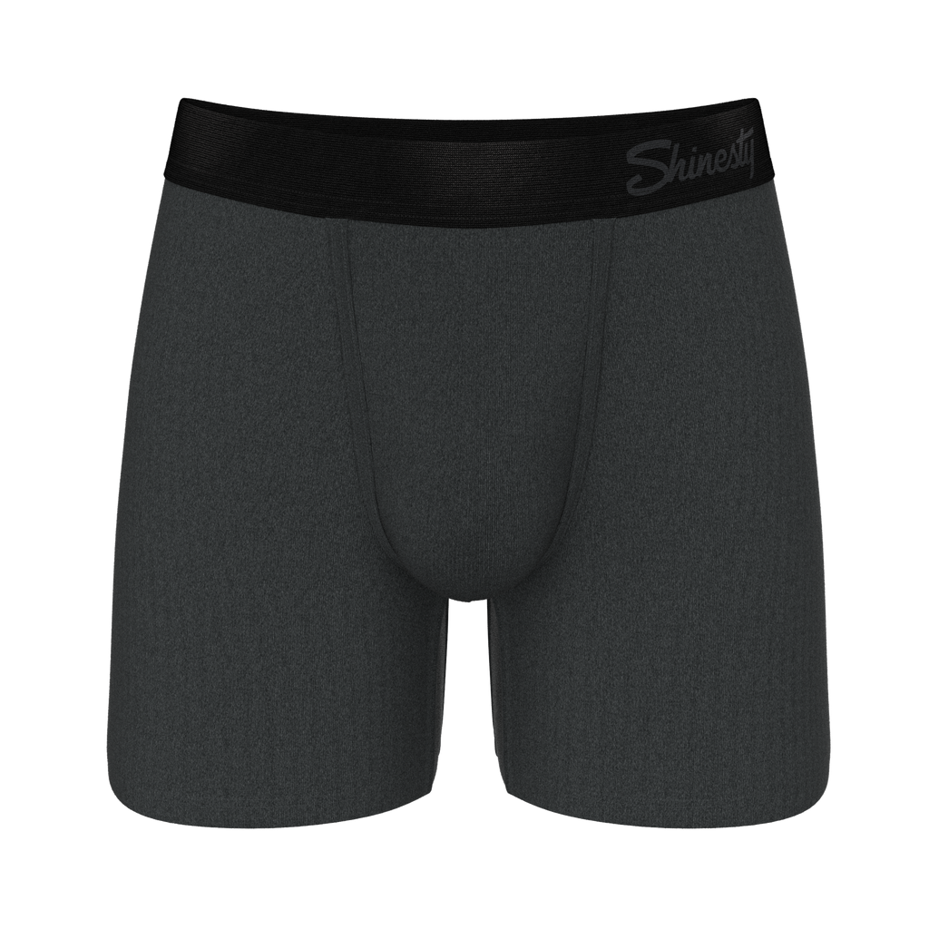 The Basalt | Heather Charcoal Ball Hammock® Pouch Underwear - Shinesty