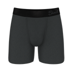 The Basalt | Heather Charcoal Ball Hammock® Pouch Underwear - Shinesty