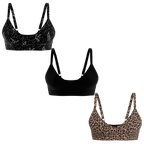 The Basics | Boob Hammock™ Plunge Bralette 3 Pack - Shinesty