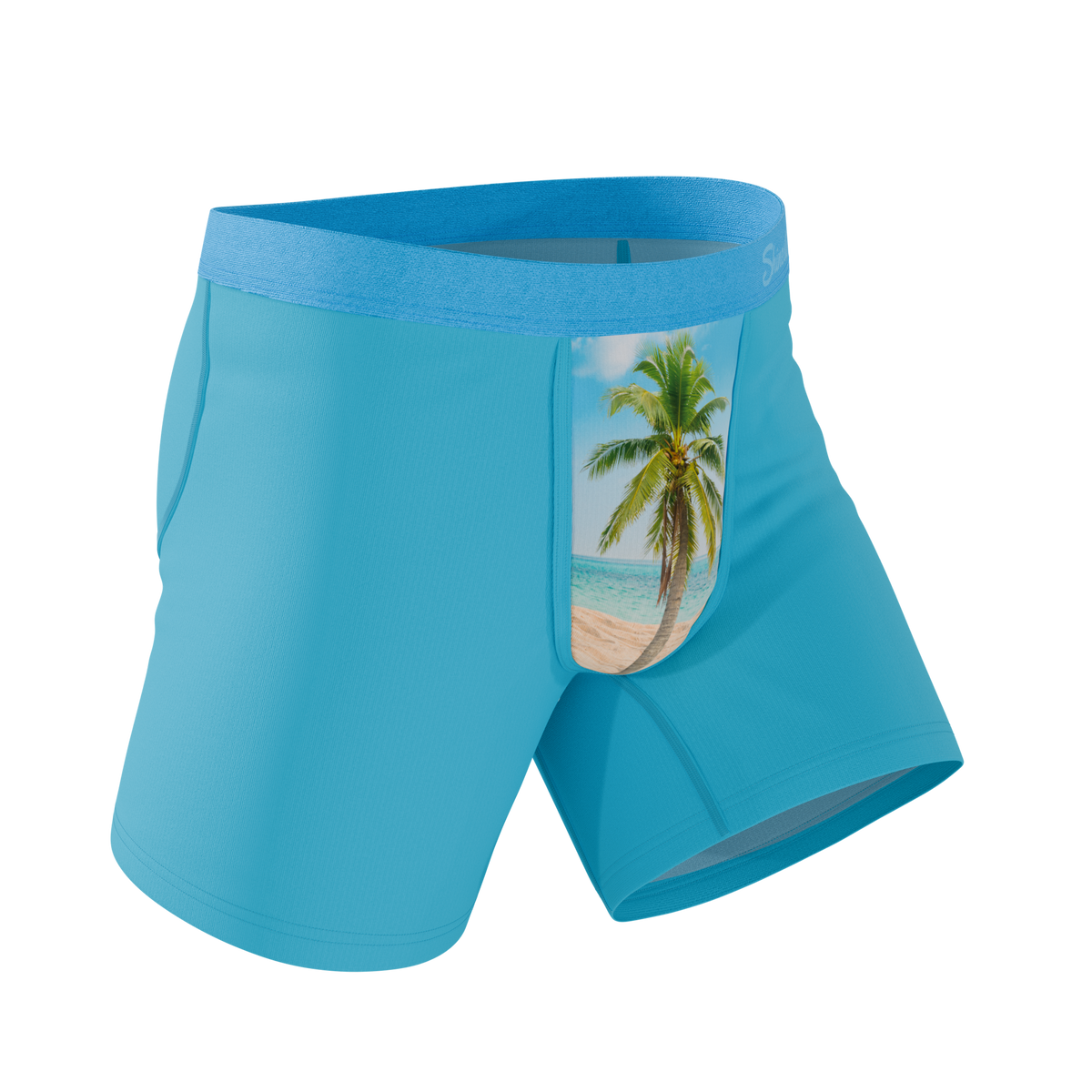 The Beach Please | Palm Tree Ball Hammock® Pouch Underwear - Shinesty
