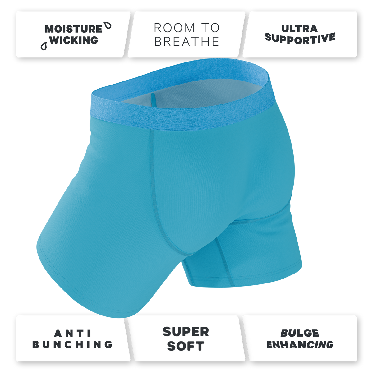 The Beach Please | Palm Tree Ball Hammock® Pouch Underwear - Shinesty