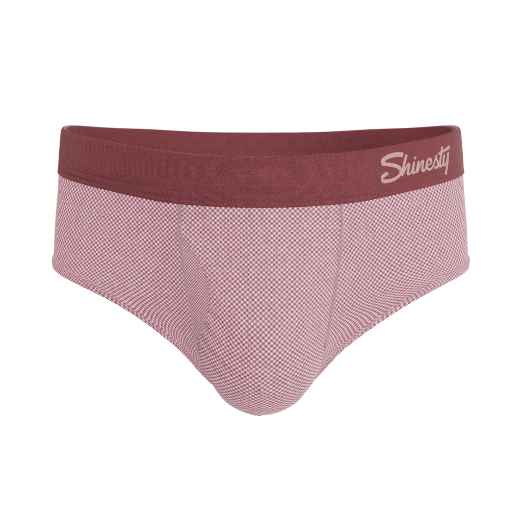 The Bell Pep | Red Chambray Ball Hammock® Pouch Underwear Briefs - Shinesty