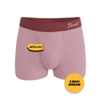 The Bell Pep | Red Chambray Ball Hammock® Pouch Trunks Underwear - Shinesty