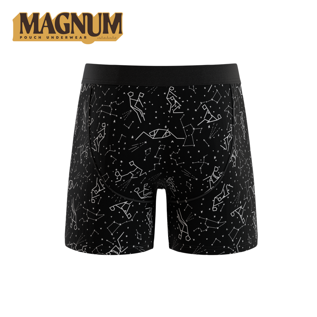 The Big Bang | Glow In The Dark Constellation Ball Hammock® Magnum Big Pouch Underwear - Shinesty