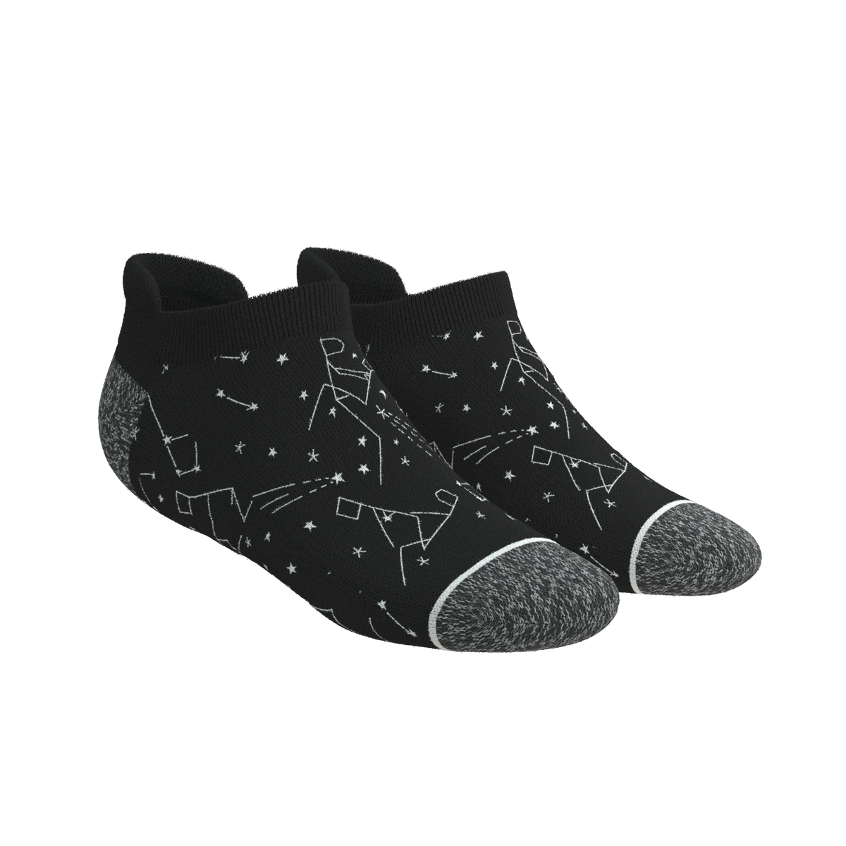 The Big Bang | Constellation Heel Hammock™ Ankle Socks - Shinesty
