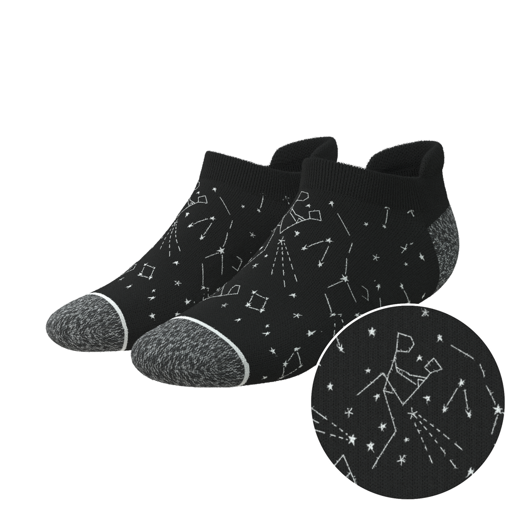The Big Bang | Constellation Heel Hammock™ Ankle Socks - Shinesty