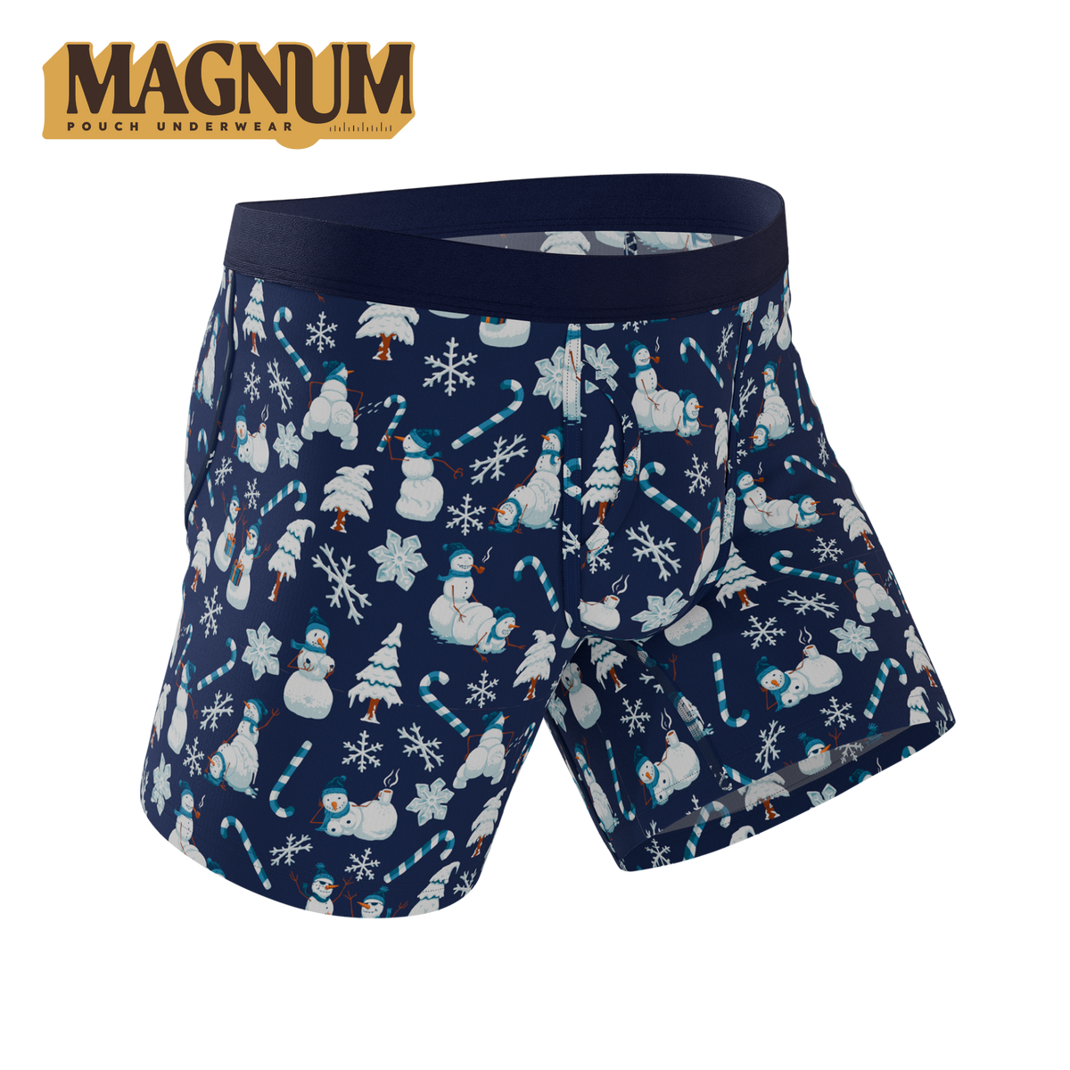 The Big Blizzard | Naughty Snowmen Ball Hammock® Magnum Big Pouch Underwear - Shinesty