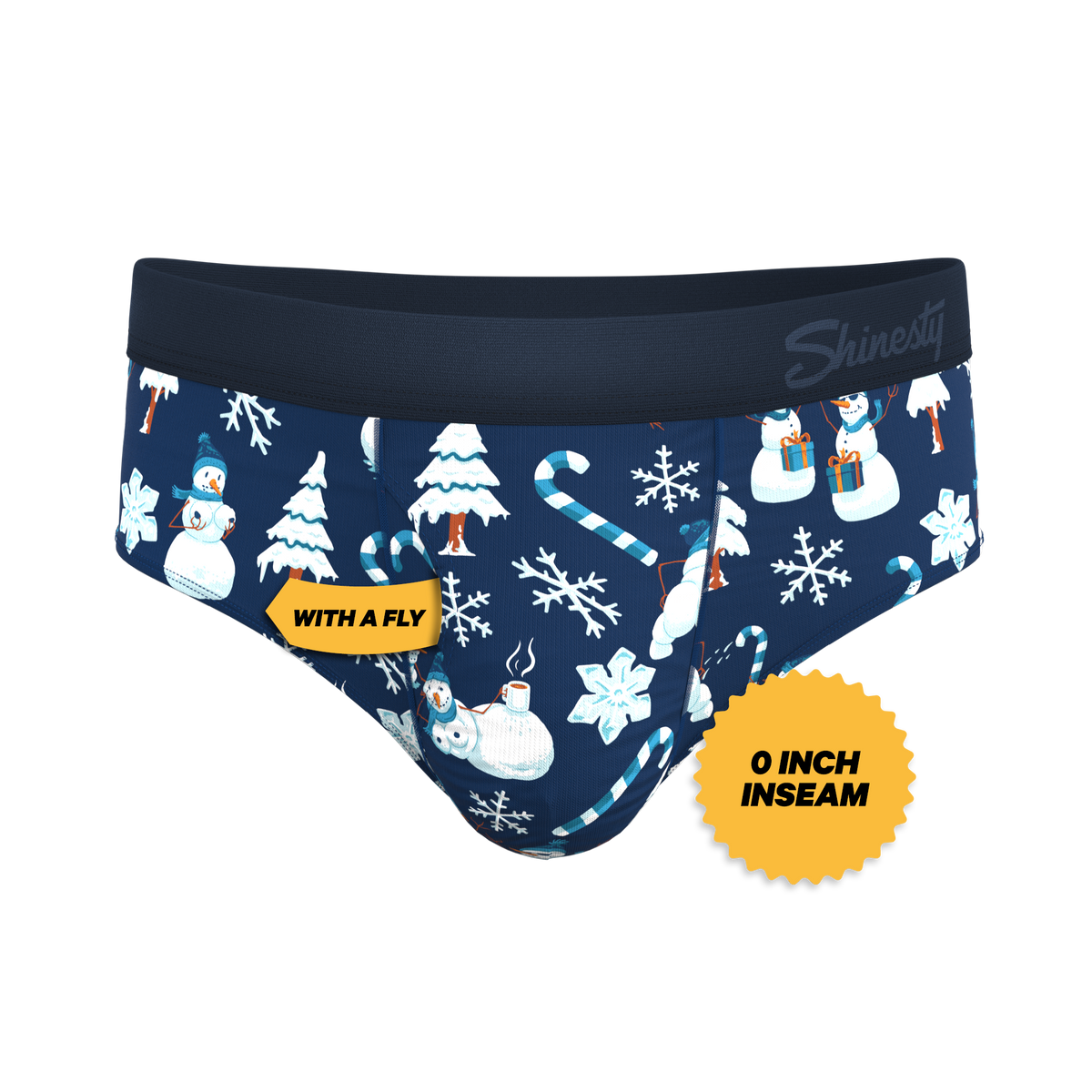 The Big Blizzard | Naughty Snowmen Ball Hammock® Pouch Underwear Briefs - Shinesty