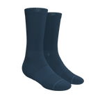 The Big Blue | Navy Heel Hammock™ Crew Socks - Shinesty