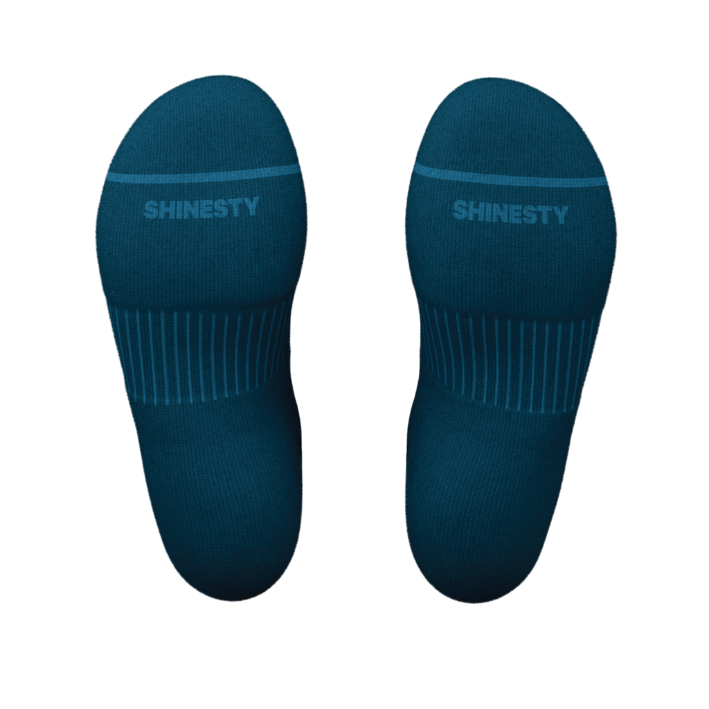The Big Blue | Heel Hammock™ Ankle Socks 3 Pack - Shinesty