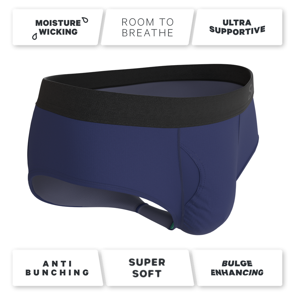 The Big Blue | Ball Hammock® Pouch Briefs 7 Pack - Shinesty