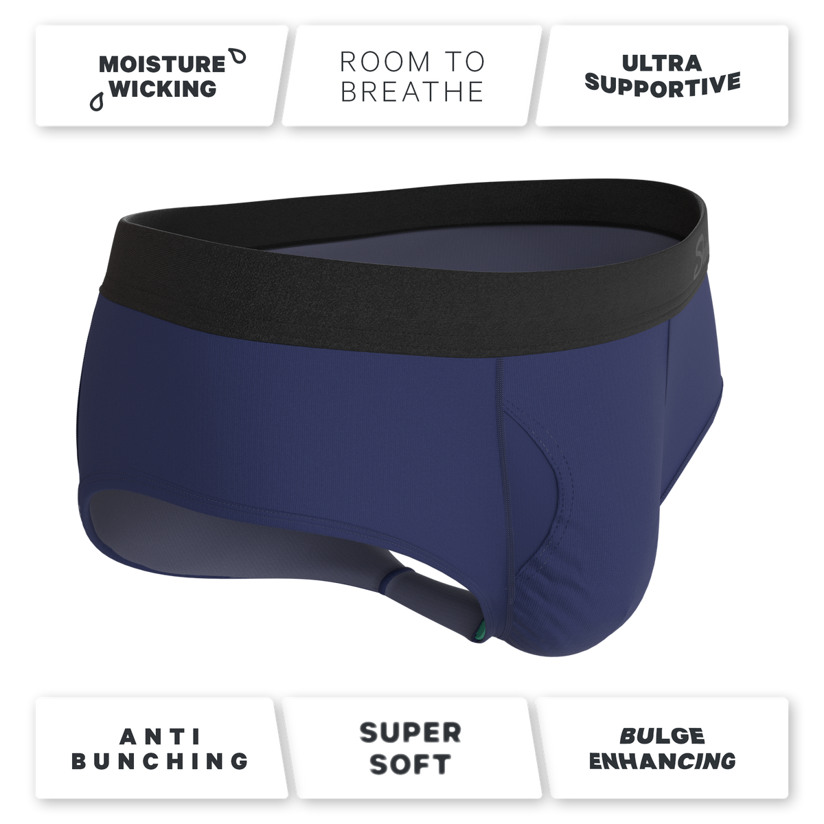 The Big Blue | Ball Hammock® Pouch Briefs 7 Pack - Shinesty