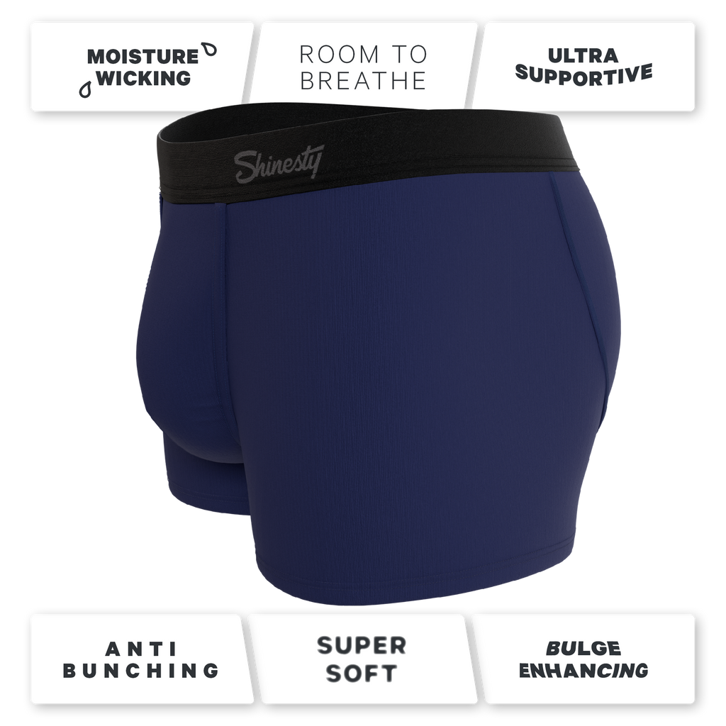 The Big Blue | Ball Hammock® Pouch Trunks Underwear 7 Pack - Shinesty