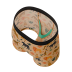 The Big Cat Conga | Safari Animals Youth Boxer Briefs - Shinesty