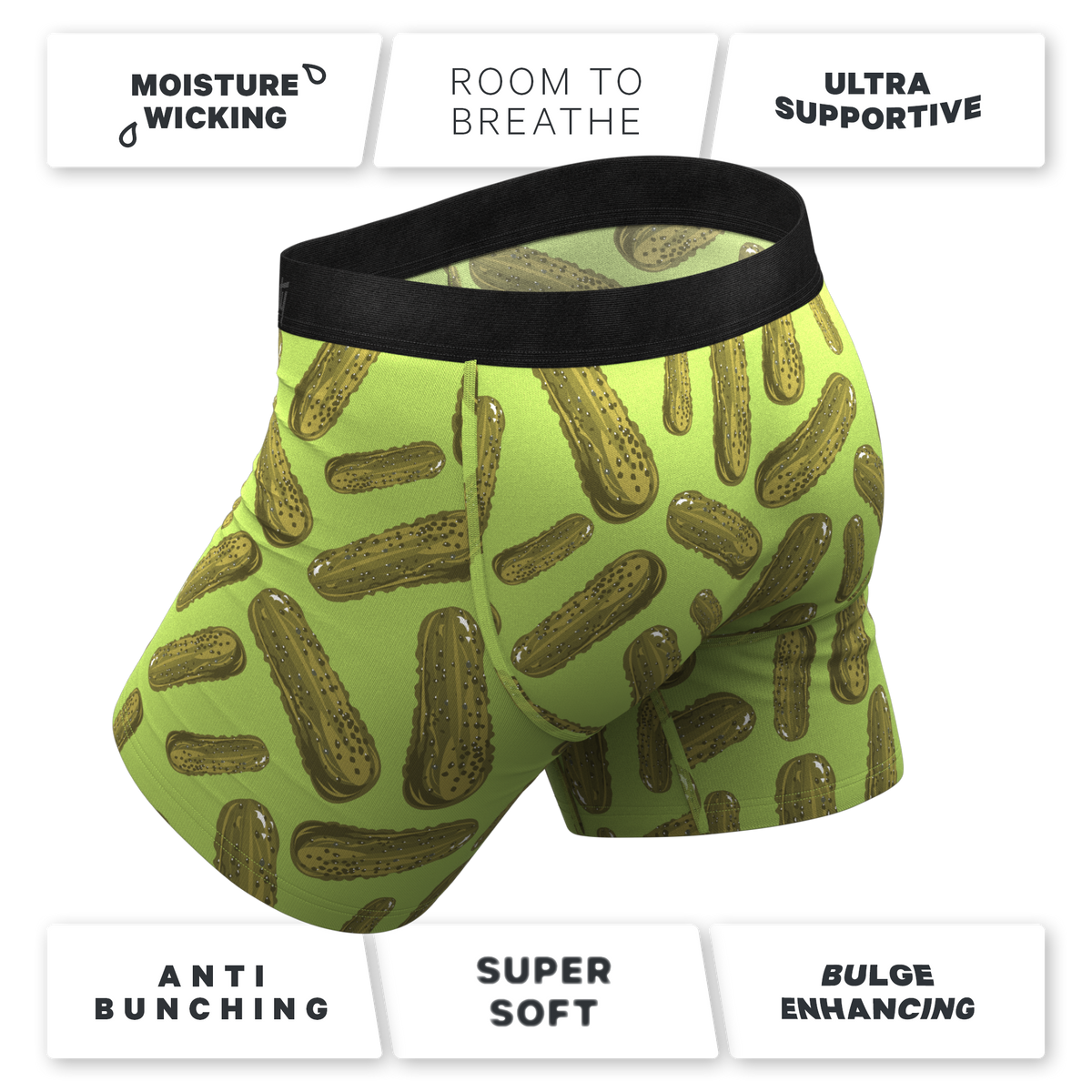 The Big Dill | Pickle Ball Hammock® Pouch Underwear - Shinesty