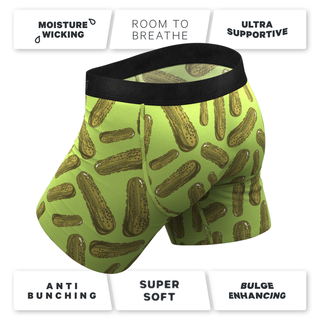 The Big Dill | Pickle Ball Hammock® Pouch Underwear With Fly - Shinesty