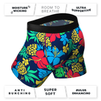 The Big Kahunas | Hawaiian Ball Hammock® Pouch Underwear With Fly - Shinesty