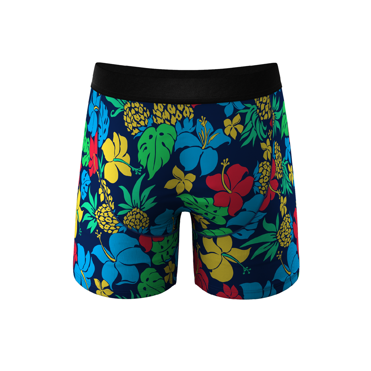 The Big Kahunas | Hawaiian Print Ball Hammock® Pouch Underwear - Shinesty