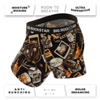 The Big Rock Star | Shinesty X Nickelback Guitar Ball Hammock® Pouch Underwear With Fly - Shinesty